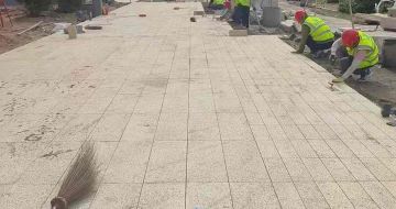 巴彦淖尔黄金麻荔枝面地铺案例