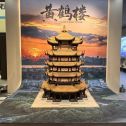 巴彦淖尔仿古石文创作品-黄鹤楼