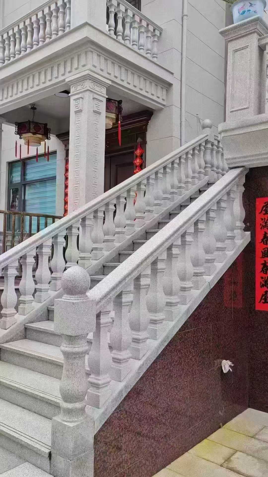 巴彦淖尔 天然石材 阳台庭院护栏、栏杆
