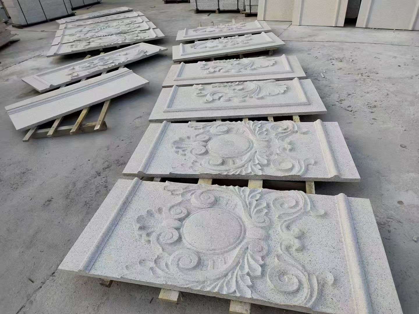 巴彦淖尔 芝麻白干挂雕花板