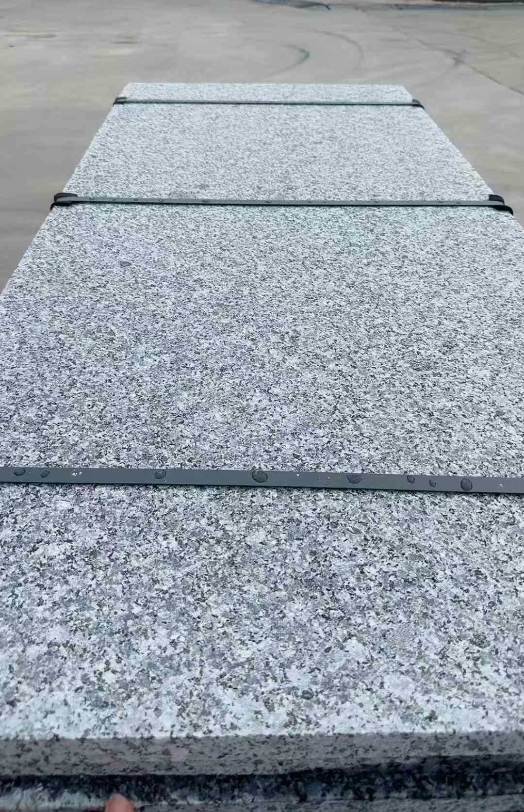 巴彦淖尔 芝麻黑火烧面毛板，条板，半成品