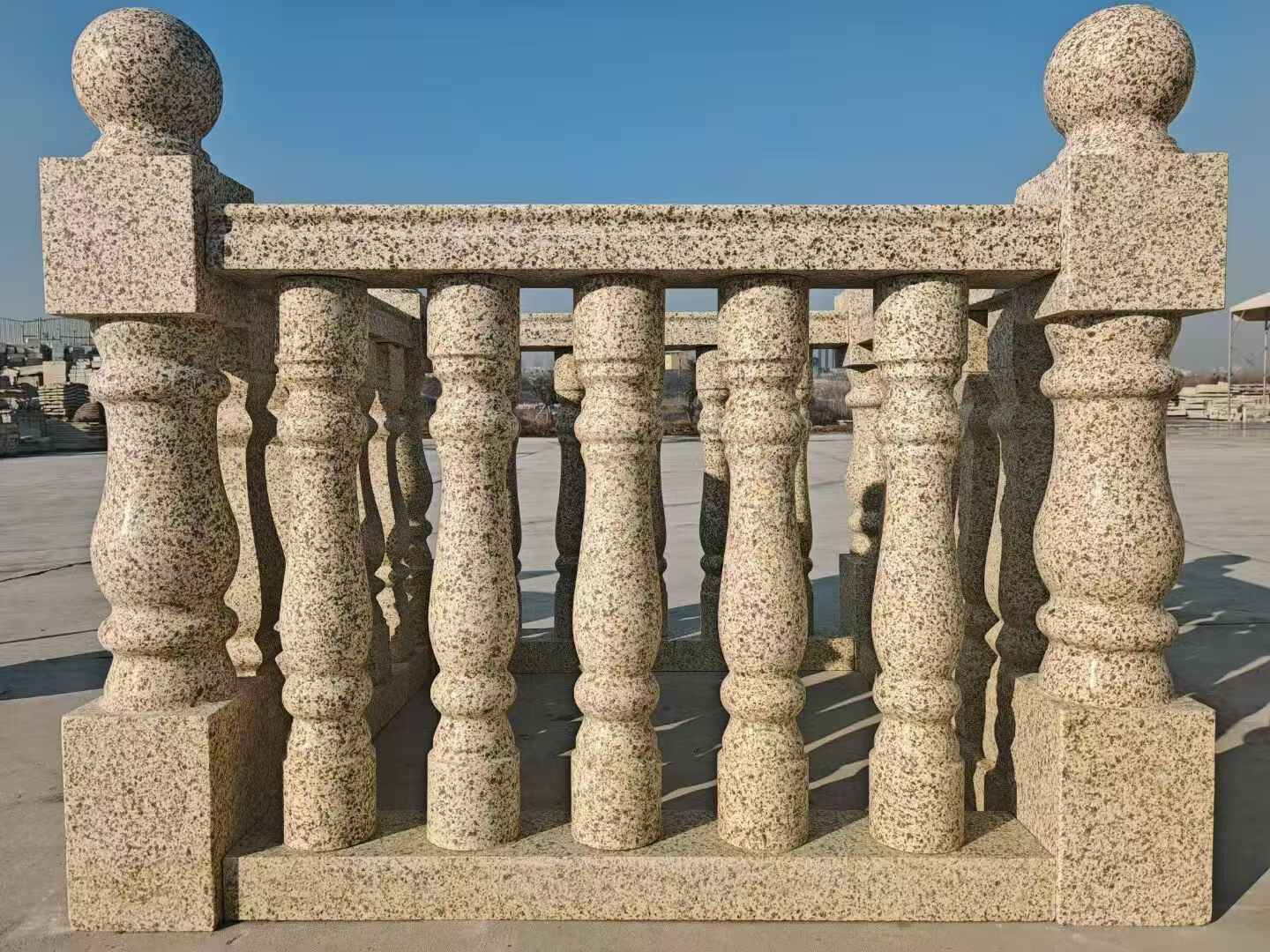 巴彦淖尔 黄金麻栏杆（扶手，花瓶柱，将军柱）