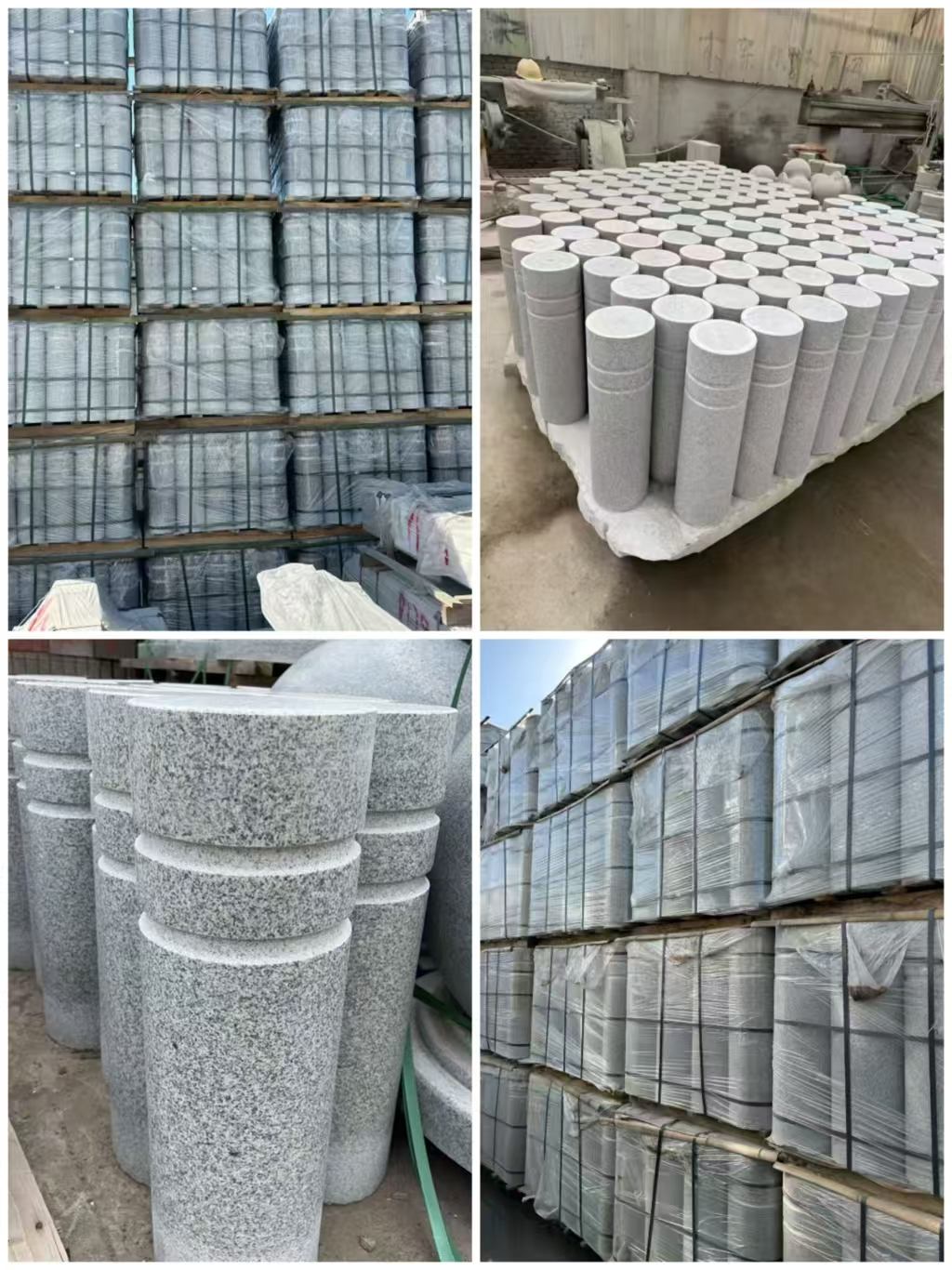 巴彦淖尔 芝麻白花岗岩挡车柱、隔离柱多少钱