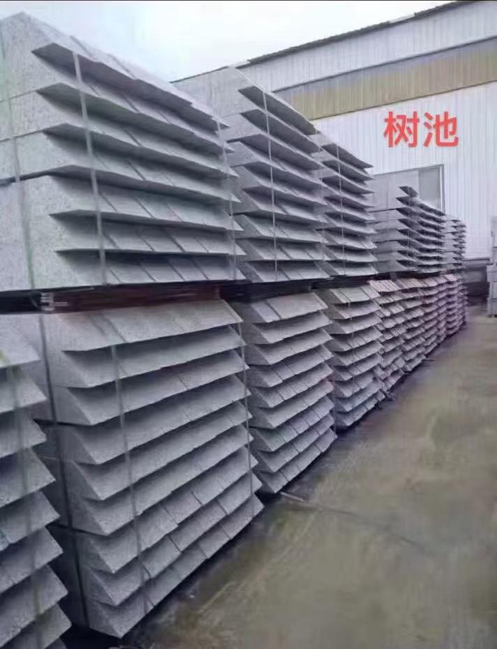 巴彦淖尔 芝麻灰切头树池